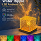 🥳2026 HOT SALE🥳💞50K+ SOLD! 🌊💤 50% OFF! Dynamic Water Ripple LED Light – soothing ripple effect, soft flicker-free glow. USB powered, 3W, ideal for bedtime relaxation & reading. 🛋️✨
