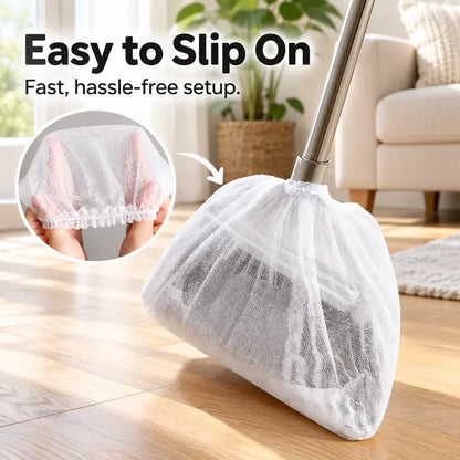 🧹 Disposable Static Duster Refill Sheets, Floor & Gap Dust Cleaner, Hair Removal Sweeping Tool for Home Cleaning
