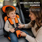 👶🛡️ 50% OFF! 🚙 Portable Child Car Seat – Cotton & Polyester, Lightweight & 5-Point Harness.