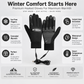 Winter Outdoor Warm Electric Heated Gloves