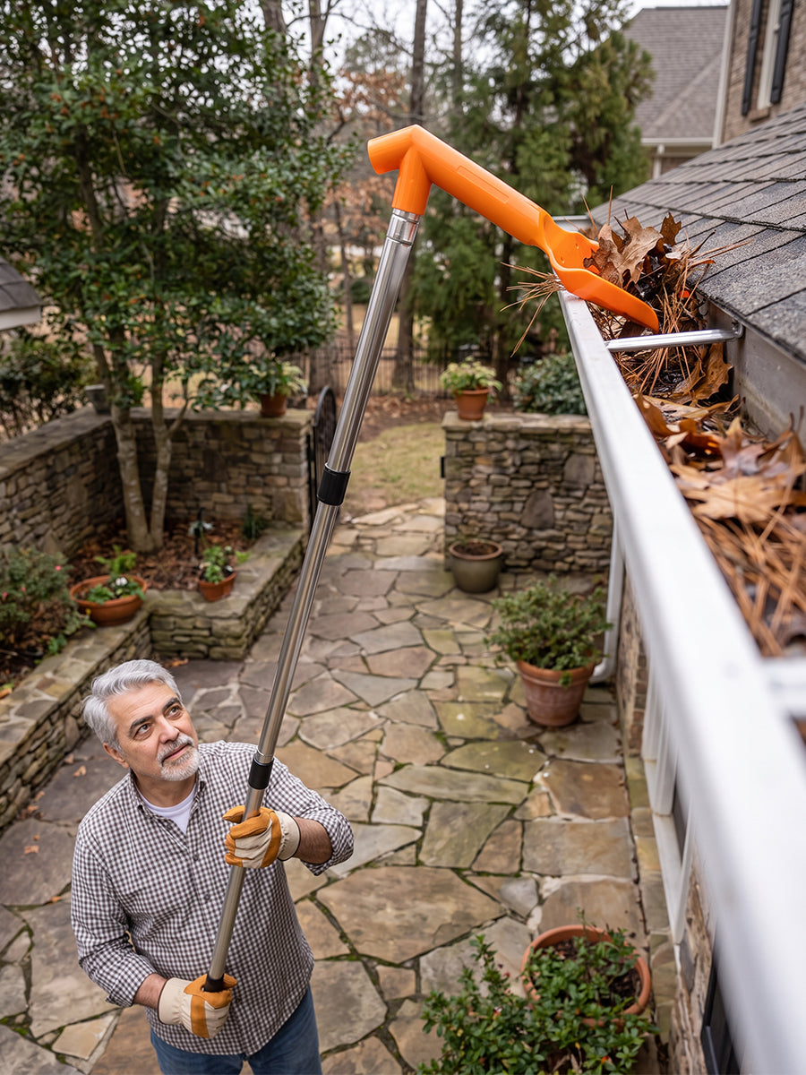 Patio cleaning tool