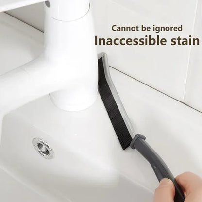 Stiff-Bristle Crevice Cleaning Brush