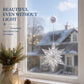 ⏳LAST DAY SALE ONLY $23.99!!🎄❄️ DIY Christmas Snowflake Suction Cup LED Lights ✨ | Battery Operated, Warm & Multi-Colour, Window Suction Lights, Christmas Home & Party Decor