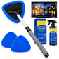 Dual Magnetic Car Window Cleaner | Streak-Free Cleaning Kit for Car Glass