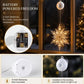 ⏳LAST DAY SALE ONLY $23.99!!🎄❄️ DIY Christmas Snowflake Suction Cup LED Lights ✨ | Battery Operated, Warm & Multi-Colour, Window Suction Lights, Christmas Home & Party Decor