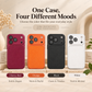 📱 Soft Phone Case with Faux Leather Finish