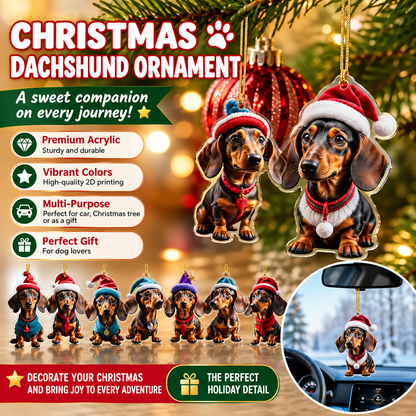 🎄🎁Christmas Sale! BUY 1 GET 1 FREE! 🐕 Puppy-Shaped Christmas Tree Ornaments