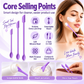 Mini Silicone Telescopic Scraper/ Scraping Spoon