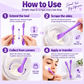Mini Silicone Telescopic Scraper/ Scraping Spoon
