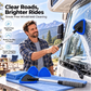 Dual Magnetic Car Window Cleaner | Streak-Free Cleaning Kit for Car Glass