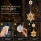 ⏳LAST DAY SALE ONLY $23.99!!🎄❄️ DIY Christmas Snowflake Suction Cup LED Lights ✨ | Battery Operated, Warm & Multi-Colour, Window Suction Lights, Christmas Home & Party Decor