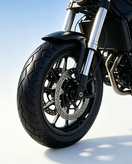 Motorcycle front tire