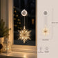 ⏳LAST DAY SALE ONLY $23.99!!🎄❄️ DIY Christmas Snowflake Suction Cup LED Lights ✨ | Battery Operated, Warm & Multi-Colour, Window Suction Lights, Christmas Home & Party Decor