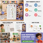 🥳 2026 Best Seller 🥳👧 Over 50,000 Sold! ⭐🏠 50% Off! Kids Chore Chart & Reward System – Reusable Daily Routine Responsibility Board ✨