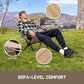 🪑🏕️ 2026 NEW ARRIVAL: 50% OFF – Multi-Position Camping Chair – 3/4 Reclining Positions – Extendable Footrest – Carbon Steel Frame – Premium Oxford Fabric – Built for All Terrains 🌞⛰️✨