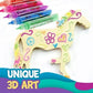 🌟Magic Puffy Pens – Draw 3D with one stroke!🎄DIY Bubble Popcorn Drawing Pens