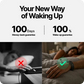🥳2026 HOT SALE🥳💞50K+ SOLD! ⌚Silent Vibration Alarm Clock - Wrist-Worn Wake-Up Device for Heavy Sleepers, Avoids Disturbing Partners, 2 Intensity Levels, Up to 3 Alarms, 14+ Day Rechargeable Battery