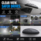 🥳HOT SALE🥳💞50K+ SOLD! Camera Rain Shield – From 13.99$ (2pk)! Blocks rain, clear view & easy install. Safe reversing – grab yours! ✅