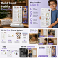 🥳 2026 Best Seller 🥳👧 Over 50,000 Sold! ⭐🏠 50% Off! Kids Chore Chart & Reward System – Reusable Daily Routine Responsibility Board ✨
