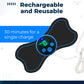 Portable Mini Massager Adjustable Intensity for Neck, Back, Waist, Hips & Legs. Relax Anywhere! 💆‍♀️✨