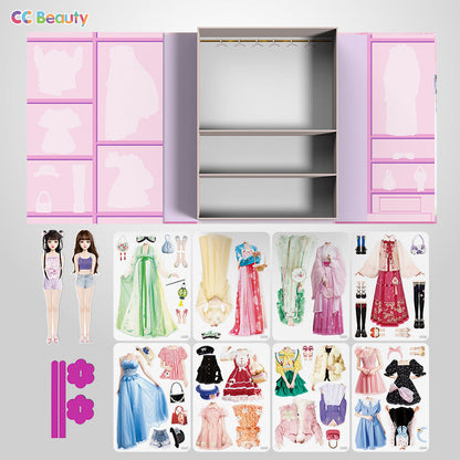🎁Gift Idea Hot sale 50% OFF💗Magnetic Princess Dress-Up Doll