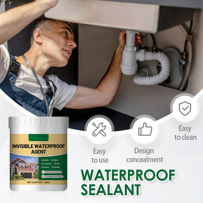 🛡️ Transparent Waterproof Sealant: Brush-On, Leak Repair, for Tiles, Roof & Walls