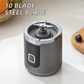⚡                🌀【Limited-Time Offer – 50% OFF】🥤 Cordless Smoothie Maker – 10 Blades, USB-C, 600 ml – Perfect Smoothies & Shakes – Anywhere, Anytime! ⚡