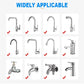 🚰50% OFF NOW! Pressurized Splash‑proof Filter Faucet Nozzle‑Multi‑Layer Filtration Tap Aerator, High‑Pressure Anti‑Splash Water Saving Sink Faucet Attachment