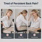 🪑 50% OFF! 💆 Ergonomic Memory Foam Seat Cushion – Built-In Back Support, Orthopedic & Versatile – Ideal for Office Chairs, Cars & Home Offices ✨