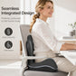 🪑 50% OFF! 💆 Ergonomic Memory Foam Seat Cushion – Built-In Back Support, Orthopedic & Versatile – Ideal for Office Chairs, Cars & Home Offices ✨