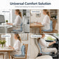 🪑 50% OFF! 💆 Ergonomic Memory Foam Seat Cushion – Built-In Back Support, Orthopedic & Versatile – Ideal for Office Chairs, Cars & Home Offices ✨