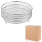 🍳Food-Grade 304 Stainless Steel Air Fryer Stackable Rack | Grill & Toast Kitchen Accessory🍗✨
