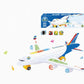 Bump & Go Instantly! No-Stop Light-Up Musical Airplane
