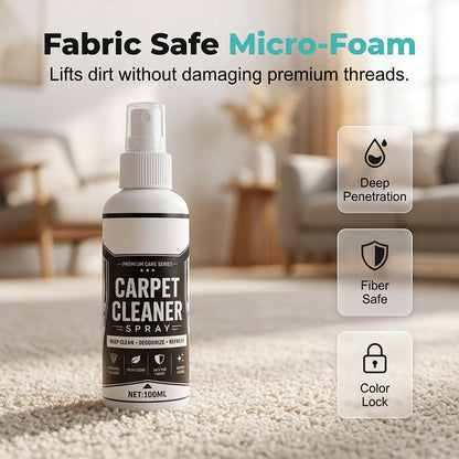 🔥🎁 BUY 2, GET 1 FREE!! 🥳 Deep-Cleaning Carpet Spray – Removes Stubborn Stains and Neutralizes Odors Instantly!