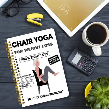 Buy 2 Get 1 Free – Spiral-Bound Chair Yoga & Weight Loss Book