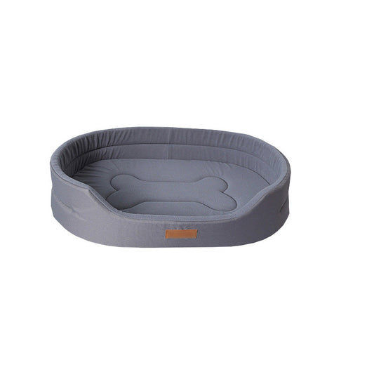Cozy Reversible Cushion Pet Bed for All Seasons