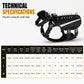 🐕🛡️ Tactical Dog Harness with Protective Spikes – Safety and Style for Your Loyal Companion