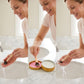 Makeup Brush Cleaner Solid With Silicone Cleaning Pad