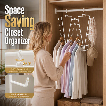 V-Shape Double-Sided Clothes Hanger