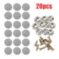 ⏳Time-Limited Special⏰Car Headliner Repair Kit for Fixing Sagging Roof Fabric Auto Interior Ceiling Snap Buttons and Retainer Rivets with Installation Tools