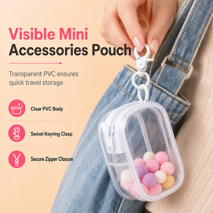 📢📢BUY 1 GET 1 FREE!  !! ⏰ No-Dig Clear Clip-On Pouch