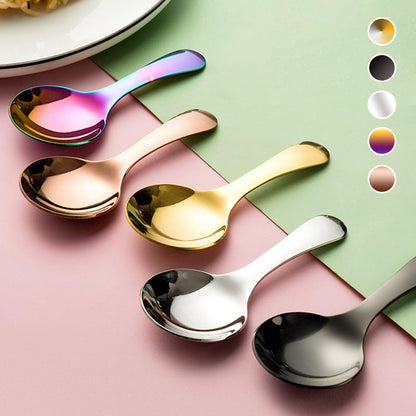 🏆 Last Day Special Price $19.99! 🍱 Short Cutlery Set That Fits Right in Your Lunch Box – Spoon and Fork in 304 Stainless Steel🥄l