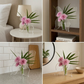 🦋 Transparent Butterfly Vase – crystal-clear plastic with a stable base. Perfect for flowers, table decor and gifting! ✨💐
