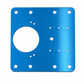 Universal Stainless Steel Cabinet Hinge Repair Plate Kit with Screws for Furniture Cupboard Door