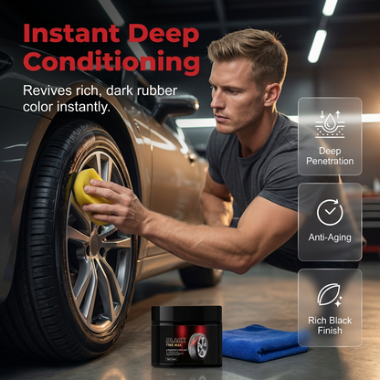 Instant Tire Shine & Protector Wax Kit