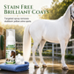 Waterless Horse Cleaning Foam Spray and Towel Set