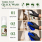 Waterless Horse Cleaning Foam Spray and Towel Set