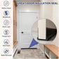 Stop Drafts Instantly! Under-Door Draft Stopper with Felt Seal