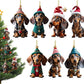 🎄🎁Christmas Sale! BUY 1 GET 1 FREE! 🐕 Puppy-Shaped Christmas Tree Ornaments