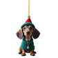🎄🎁Christmas Sale! BUY 1 GET 1 FREE! 🐕 Puppy-Shaped Christmas Tree Ornaments
